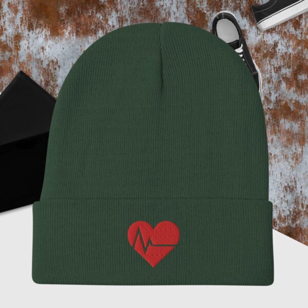 LOVE IS JADED Embroidered Beanie - Image 3