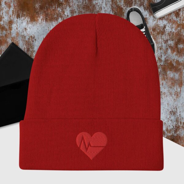 LOVE IS JADED Embroidered Beanie - Image 2
