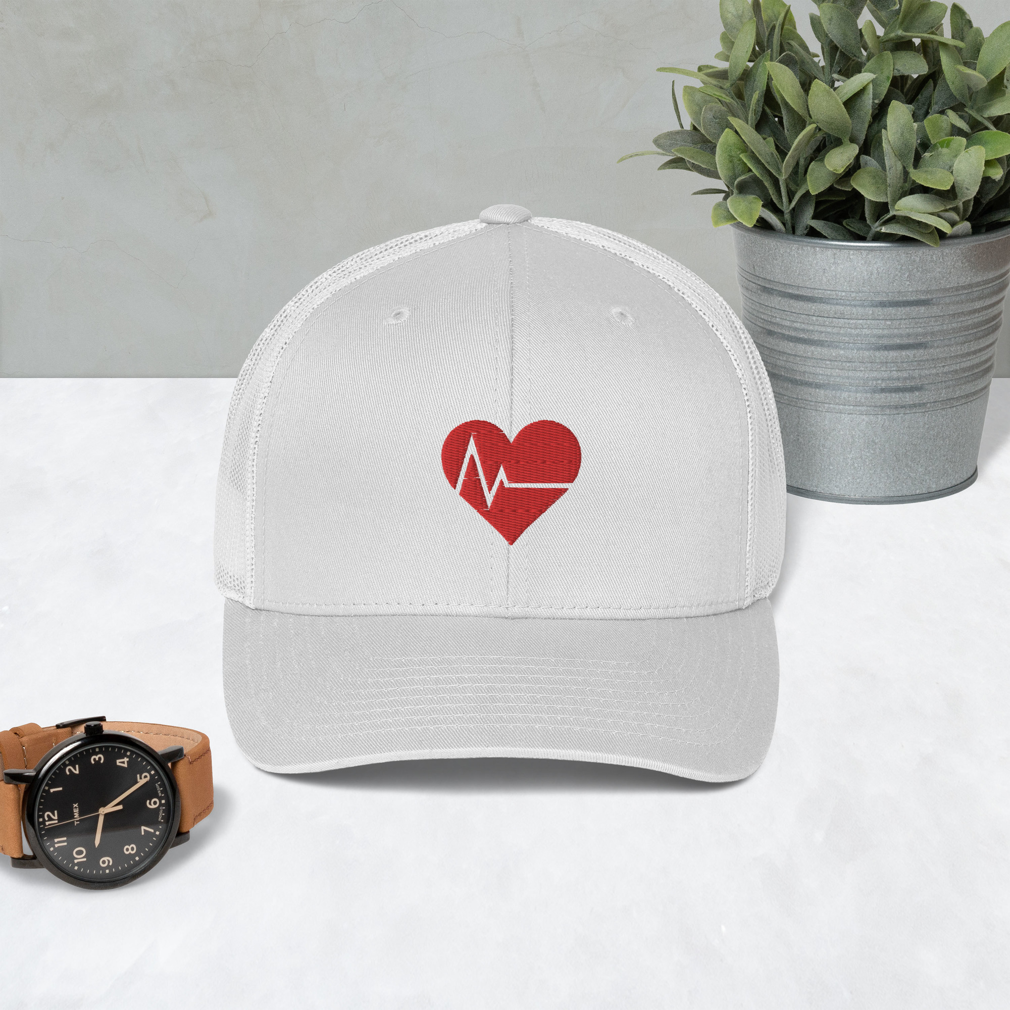 LOVE IS JADED Trucker Cap - Image 8