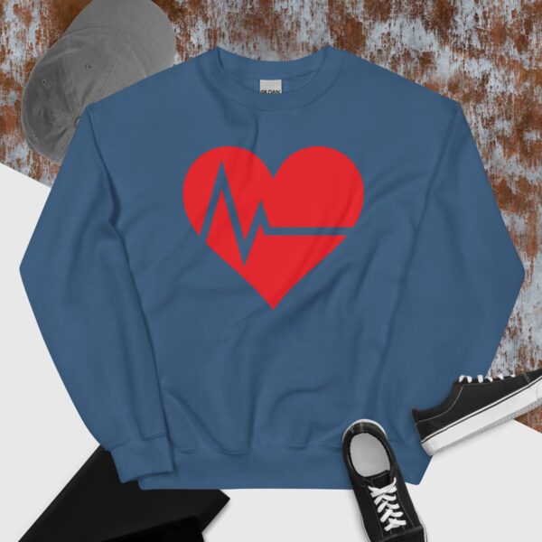 LOVE IS JADED Unisex Sweatshirt - Image 5