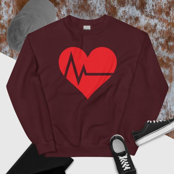 LOVE IS JADED Unisex Sweatshirt - Image 6