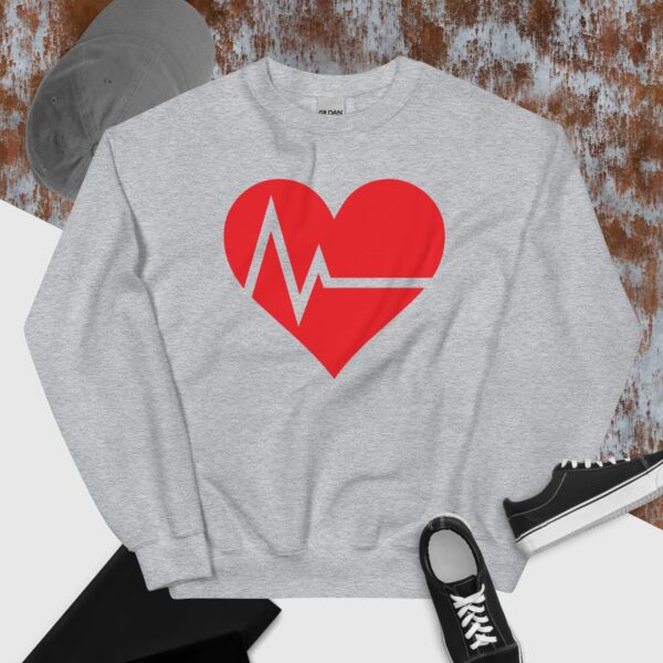 LOVE IS JADED Unisex Sweatshirt - Image 3