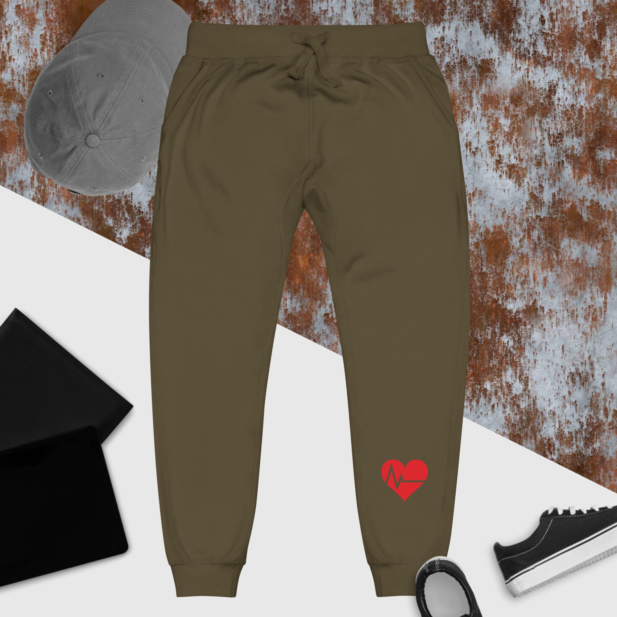 LOVE IS JADED Unisex fleece sweatpants - Love Is Jaded - The