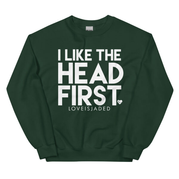 HEAD FIRST Unisex Sweatshirt - Image 4